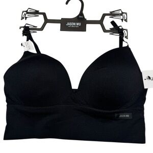 NWT Jason Wu Bralette black size 36C molded cups, no underwire